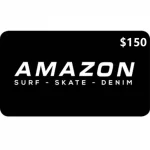 Amazon Surf $150 NZD Physical Gift Card (Express Delivery)