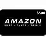 Amazon Surf $500 NZD Physical Gift Card (Express Delivery)