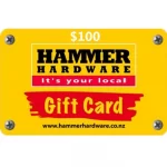 Hammer Hardware 0 NZD Physical Gift Card (Express Delivery)