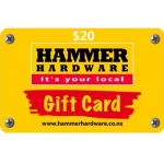 Hammer Hardware  NZD Physical Gift Card (Express Delivery)