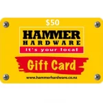 Hammer Hardware  NZD Physical Gift Card (Express Delivery)
