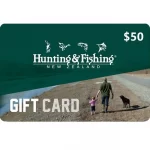 Hunting & Fishing New Zealand $50 NZD Physical Gift Card (Express Delivery)