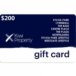 Kiwi Property $200 NZD Physical Gift Card (Express Delivery)