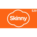 Skinny Mobile $20 NZD Prepay Digital Top Up Vouchers (Email Delivery)