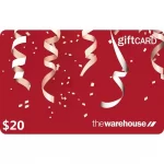 The Warehouse $20 NZD Physical Gift Card (Express Delivery)