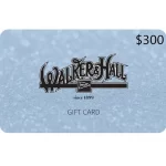 Walker & Hall $300 NZD Physical Gift Card (Express Delivery)