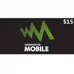 Warehouse Mobile $15 NZD Prepay Digital Top Up Vouchers (Email Delivery)