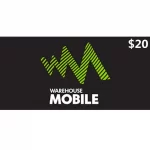 Warehouse Mobile $20 NZD Prepay Digital Top Up Vouchers (Email Delivery)