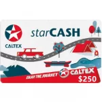 Caltex StarCash $250 NZD Physical Gift Card (Express Delivery)