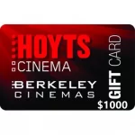 Hoyts Cinemas 00 NZD Physical Gift Card (Express Delivery)