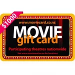 Movie 00 NZD Physical Gift Card (Express Delivery)
