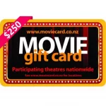 Movie 0 NZD Physical Gift Card (Express Delivery)