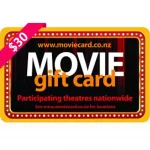 Movie  NZD Physical Gift Card (Express Delivery)