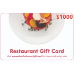 Restaurant 00 NZD Physical Gift Card (Express Delivery) Restaurant 00 NZD Physical Gift Card (Express Delivery)