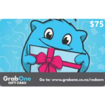 GrabOne $75 NZD Digital Gift Cards (Email Delivery)