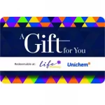 Life Pharmacy/Unichem Pharmacy Digital Gift Cards (Email Delivery)