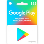 Google Play $25 USD Digital Gift Cards (Email Delivery)