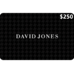 Exchange David Jones $250 NZD Digital Gift Cards (Email Delivery)