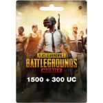 PUBG 1800UC $25 USD (US) Digital Gift Card (Email Delivery)