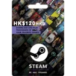 Steam HK$120 HKD Digital Gift Card (Email Delivery)