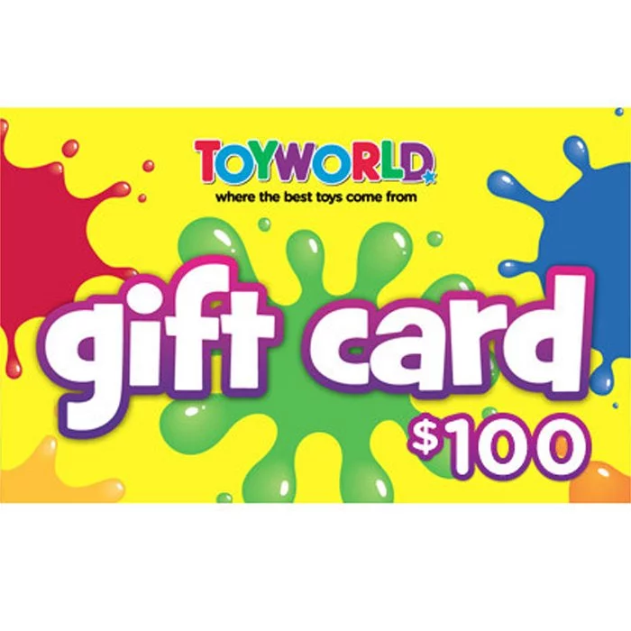 Toyworld $100 NZD Physical Gift Card (Express Delivery)Toyworld-100-NZD-Physical-Gift-Card-Express-Delivery.jpg