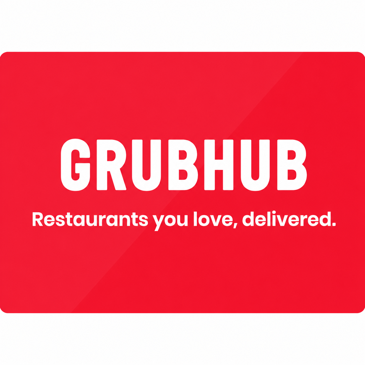 GrubHub Gift Card United States Region - USD (Email Delivery)
