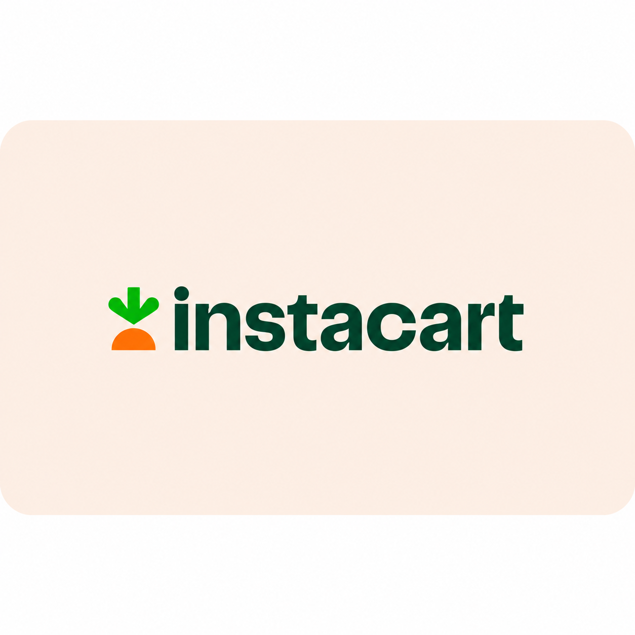 Instacart Gift Card United States Region - USD (Email Delivery)