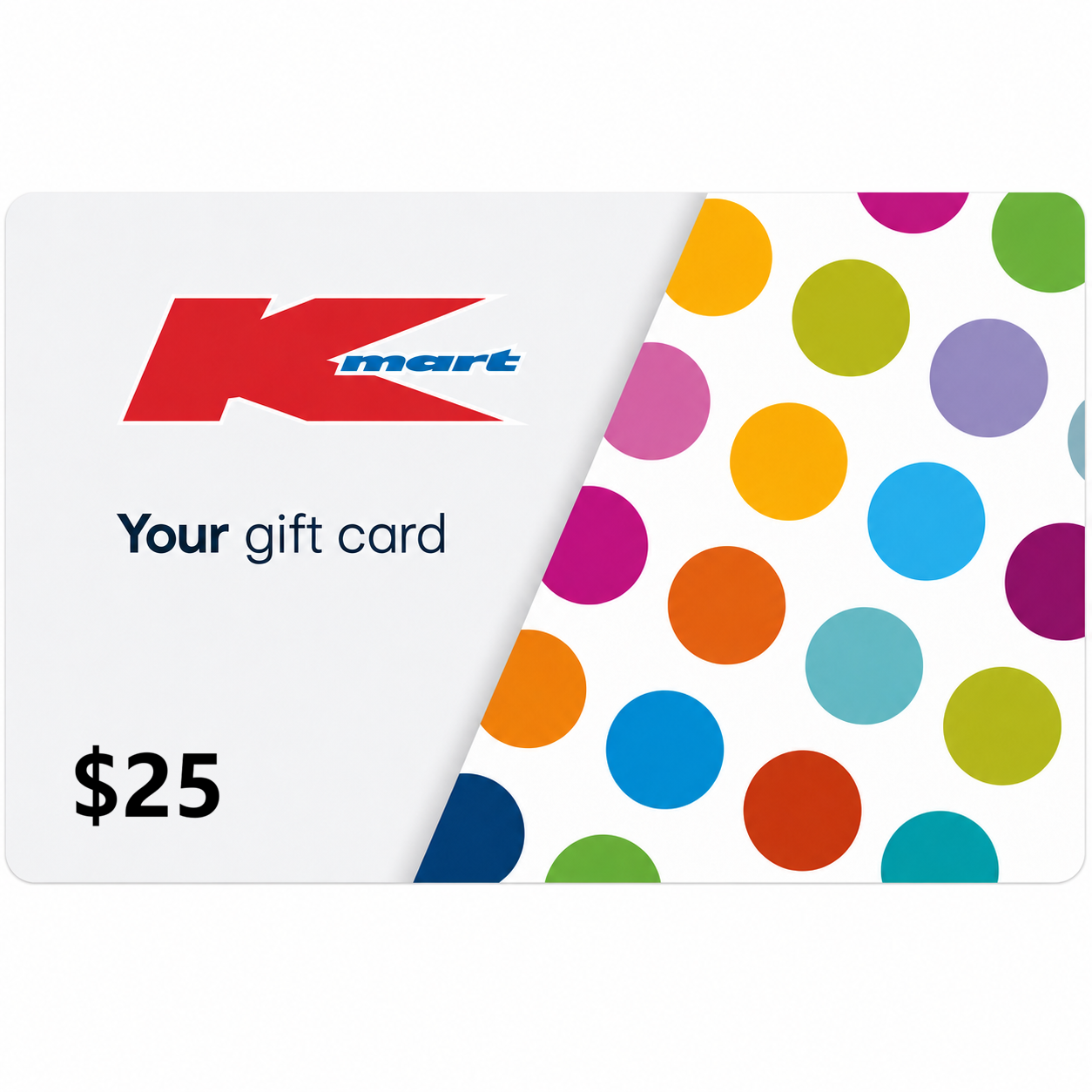 K mart Gift Card-25-aud