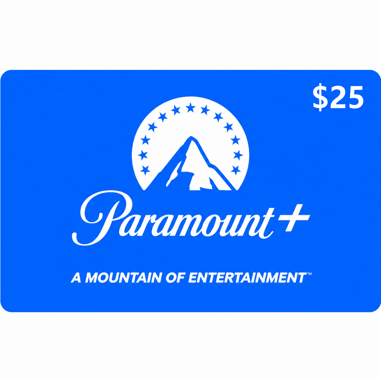 Paramount+ Gift Card United States Region 25