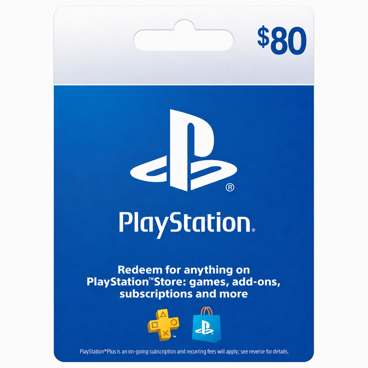 Playstation Gift Card Australia-80 uad