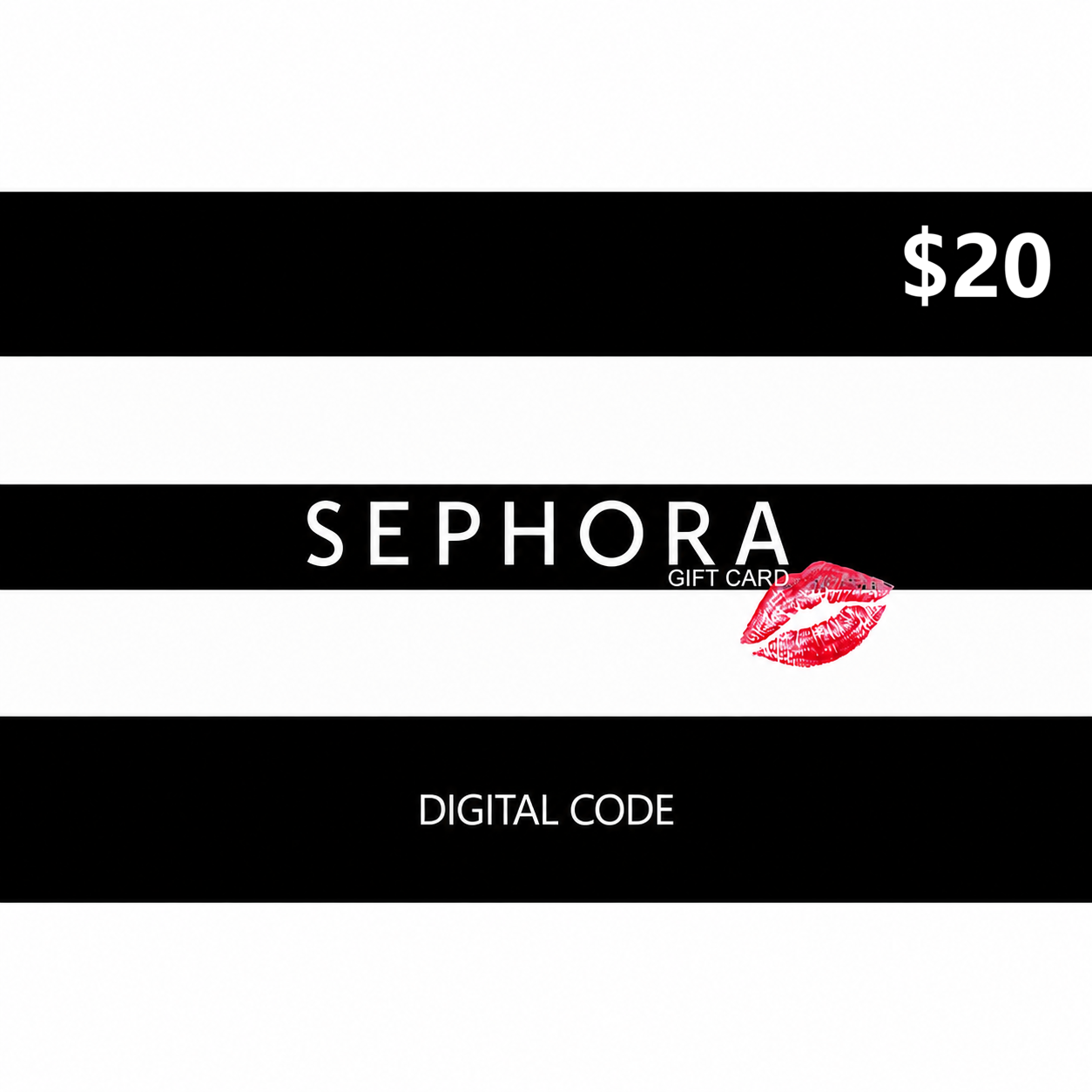 Sephora Gift Card US 20 usd
