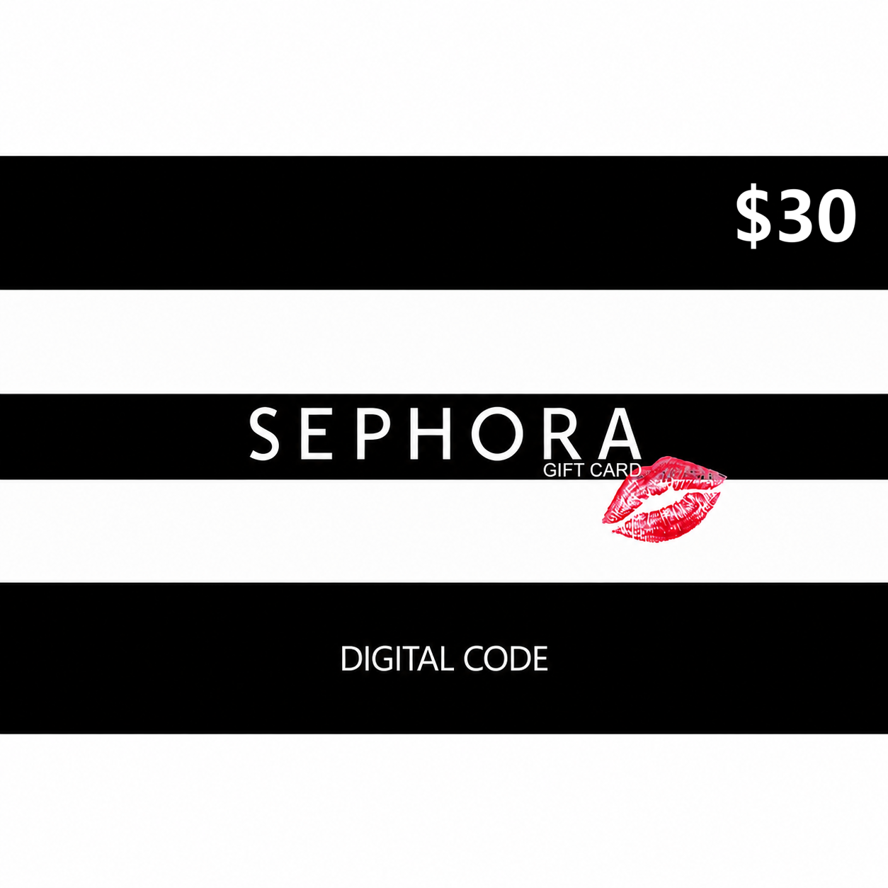 Sephora Gift Card US 30 usd