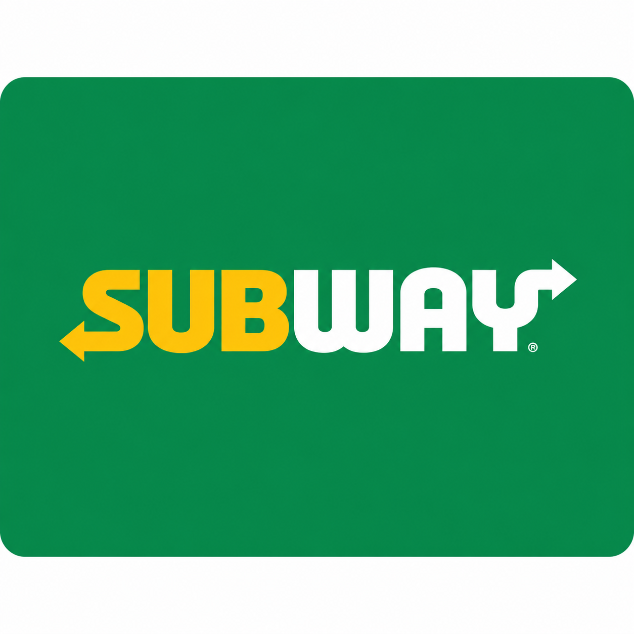 Subway Gift Card Canada Region - CAD (Email Delivery)