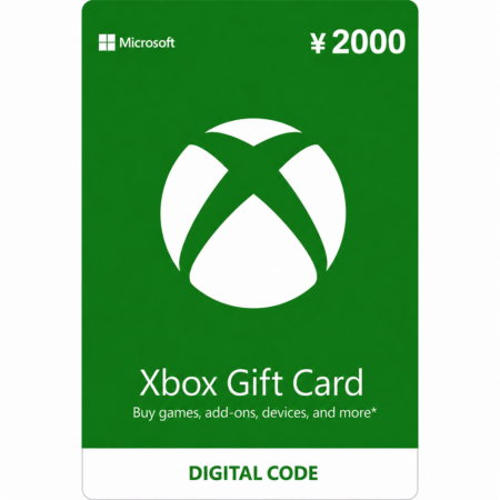 Xbox JP 2000 JPY Gift Card