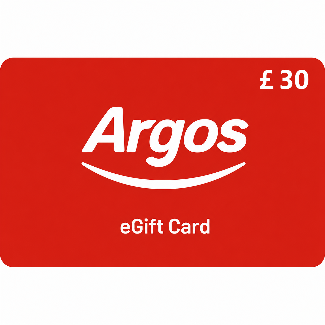 Argos Gift Cards United Kingdom Region 30