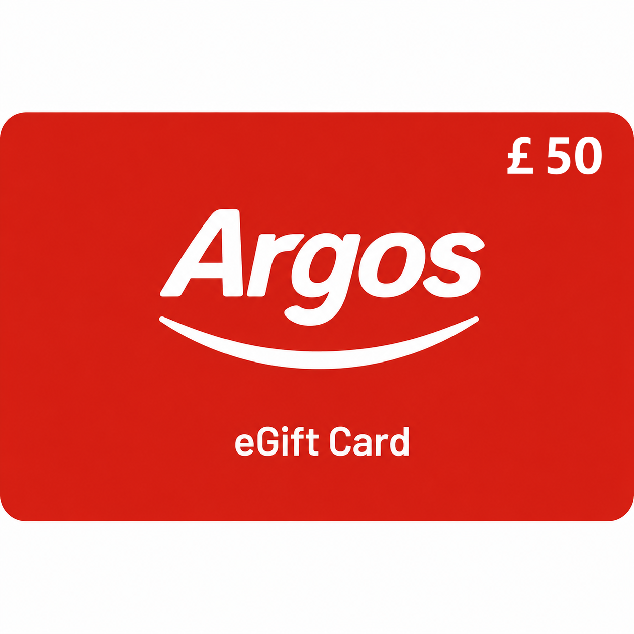 Argos Gift Cards United Kingdom Region 50