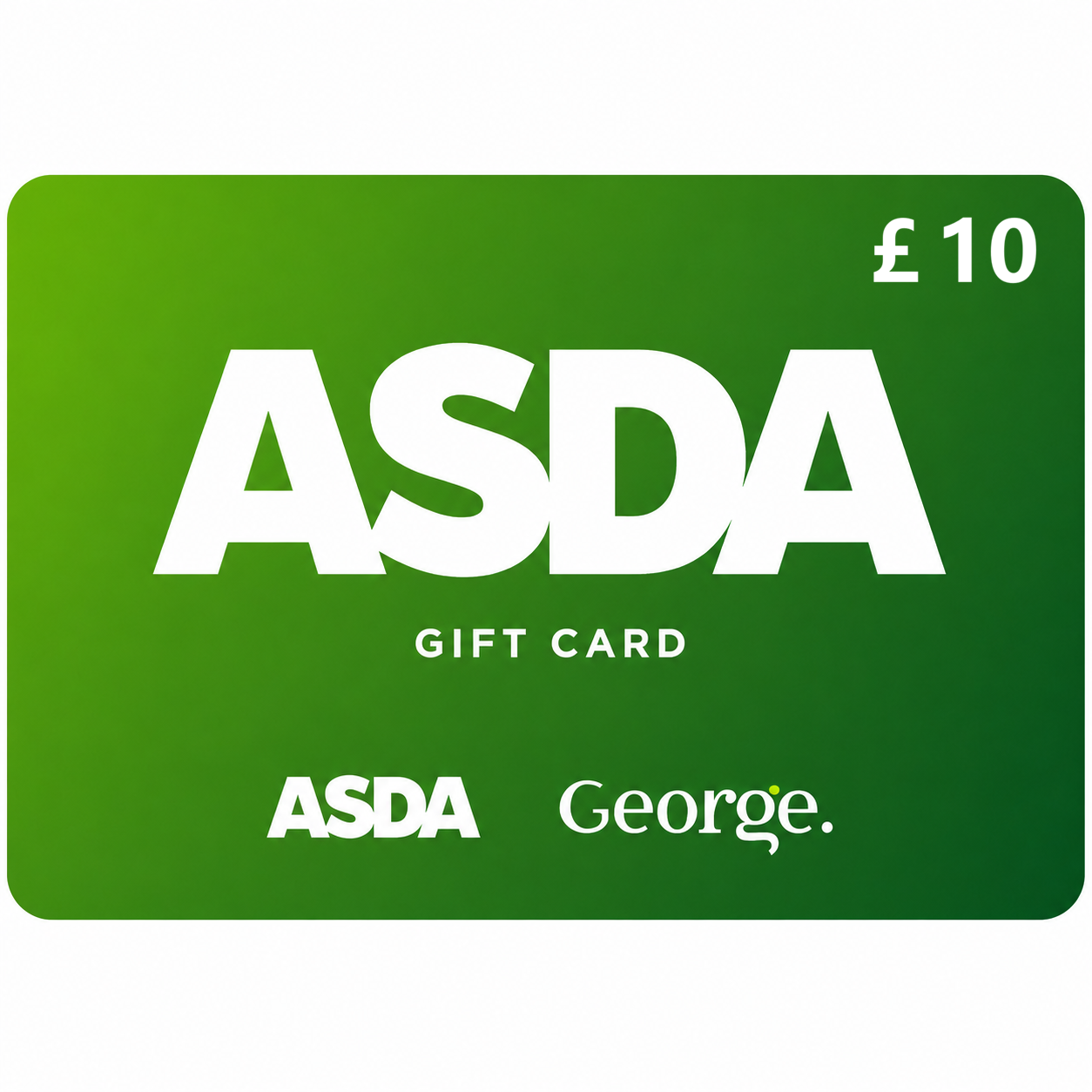 Asda Gift Cards United Kingdom Region 10