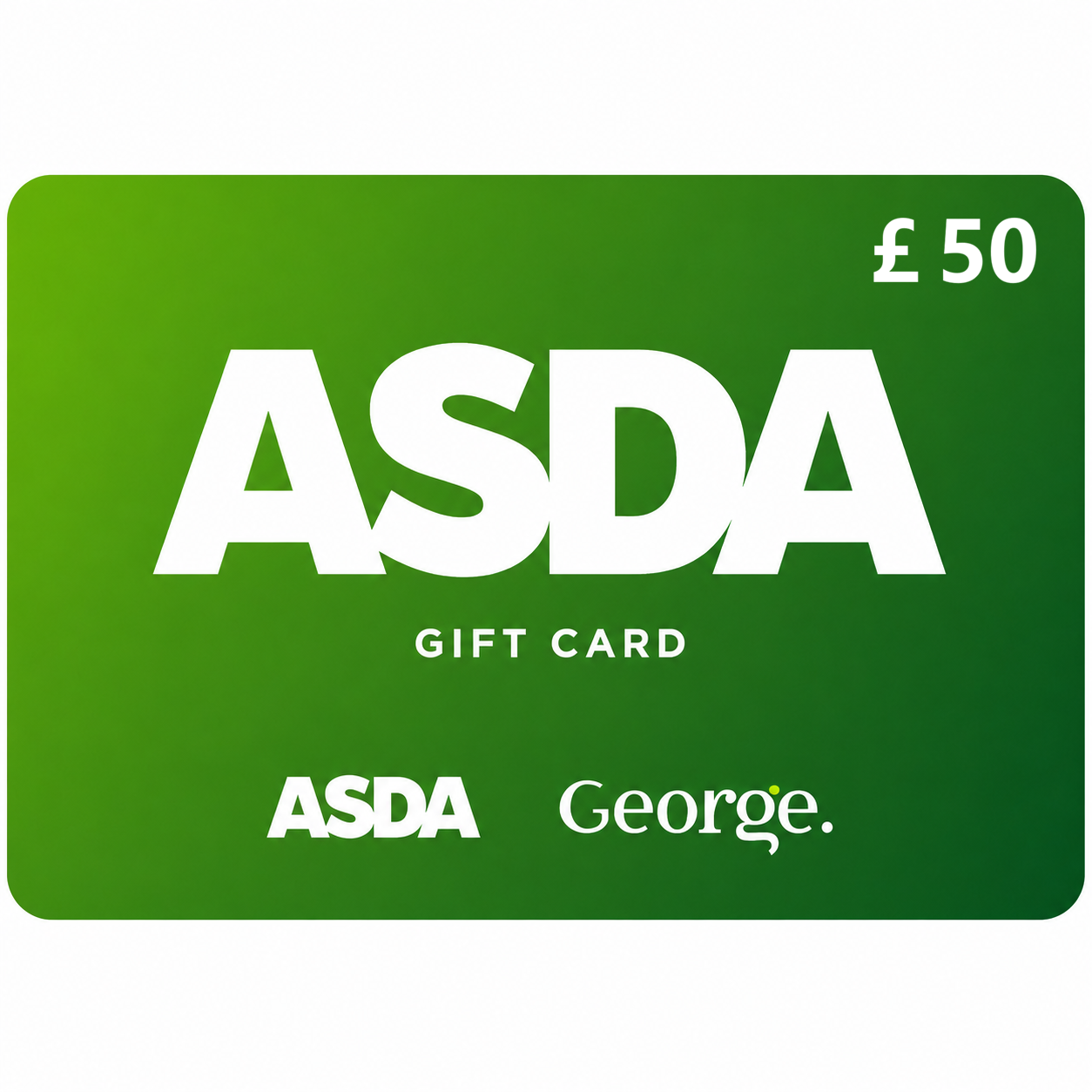Asda Gift Cards United Kingdom Region 50