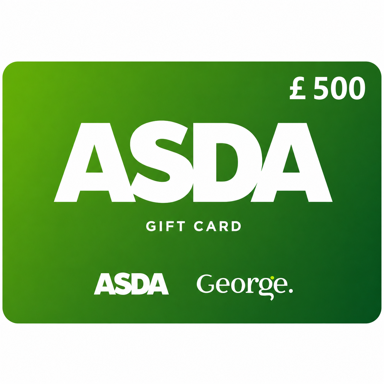Asda Gift Cards United Kingdom Region 500