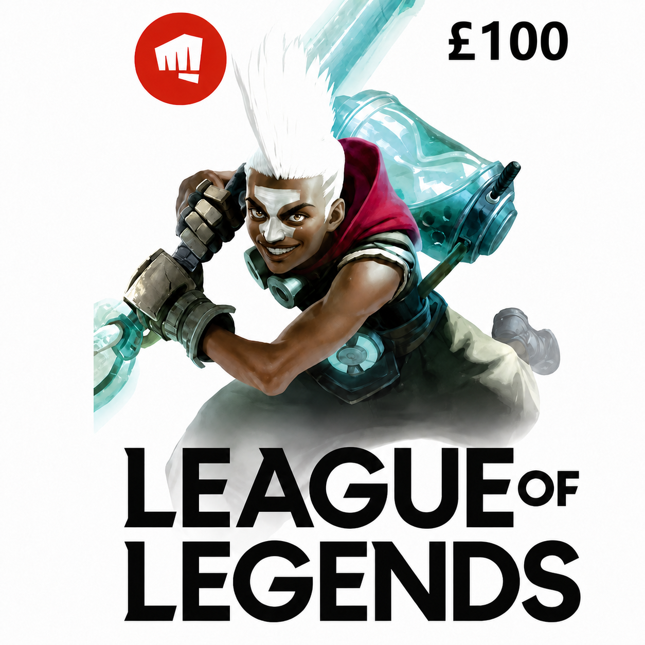 League of Legends Gift Card United Kingdom Region 100
