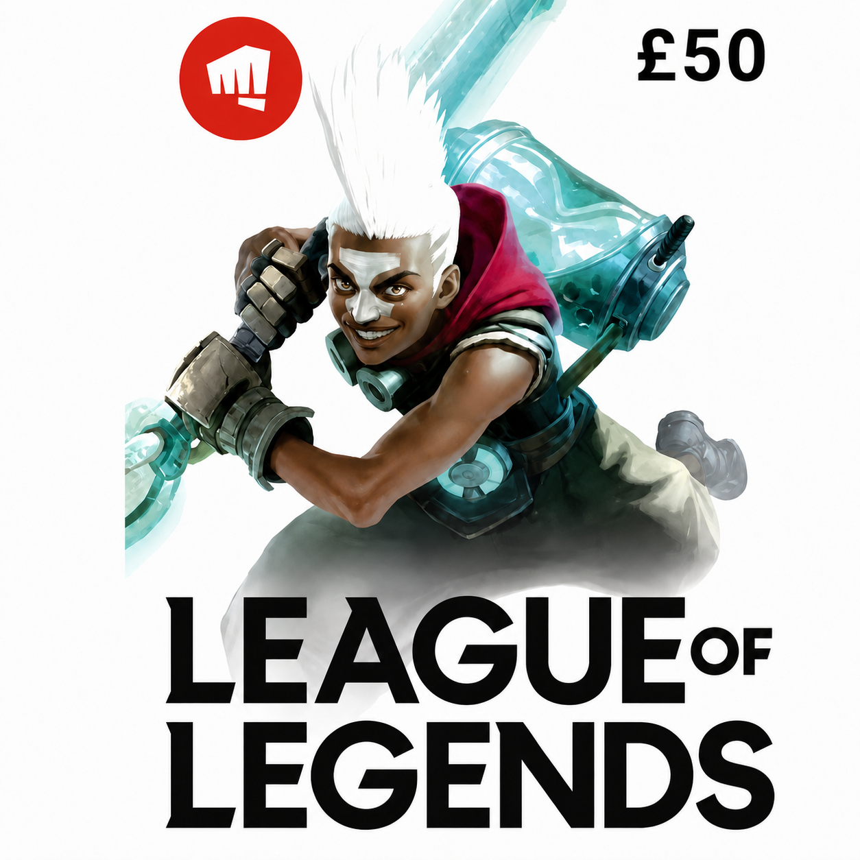 League of Legends Gift Card United Kingdom Region 50