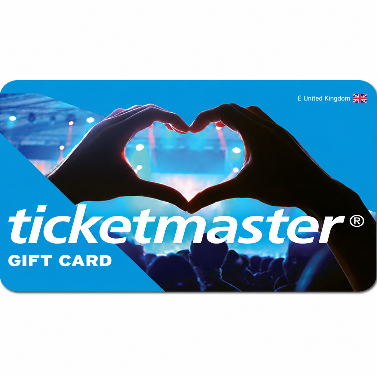 Ticketmaster Gift Cards United Kingdom Region – GBP (Email Delivery)