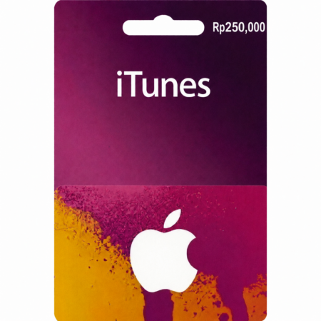 Itunes ID 250000 IDR Gift Card