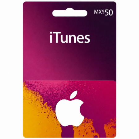 Itunes MX 50 MXN Gift Card