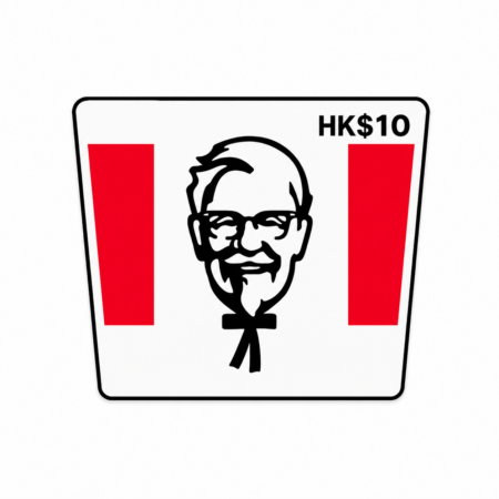 KFC HK 10 HKD Gift Card