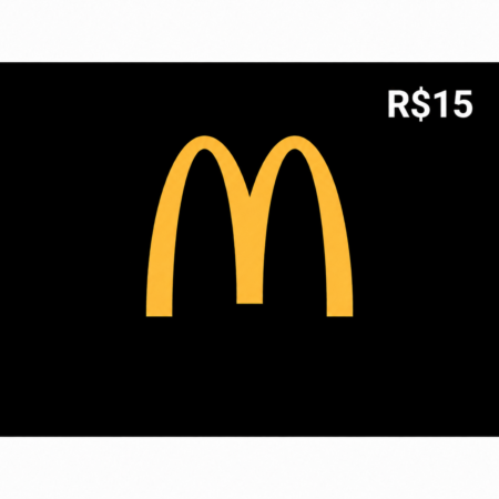 McDonalds BR 15 BRL Gift Card