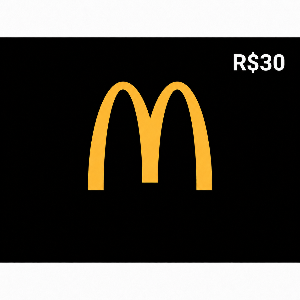 mcdonalds-br-30-brl McDonalds BR 30 BRL Gift Card
