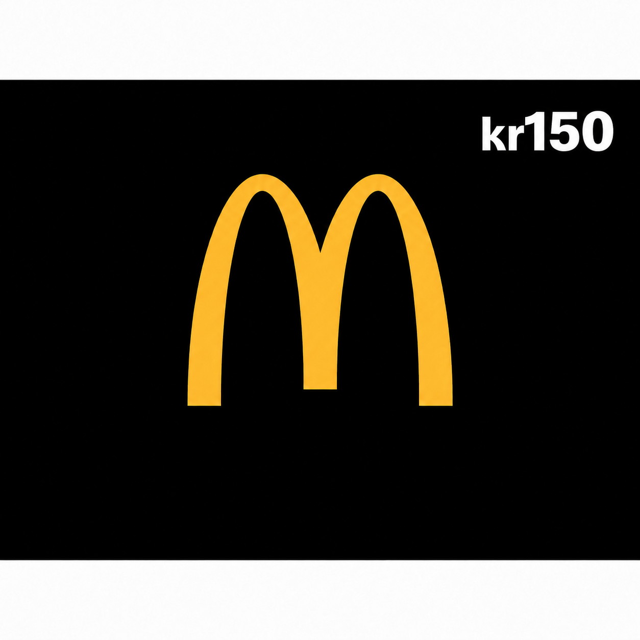 mcdonalds-se-150-sek McDonalds SE 150 SEK Gift Card