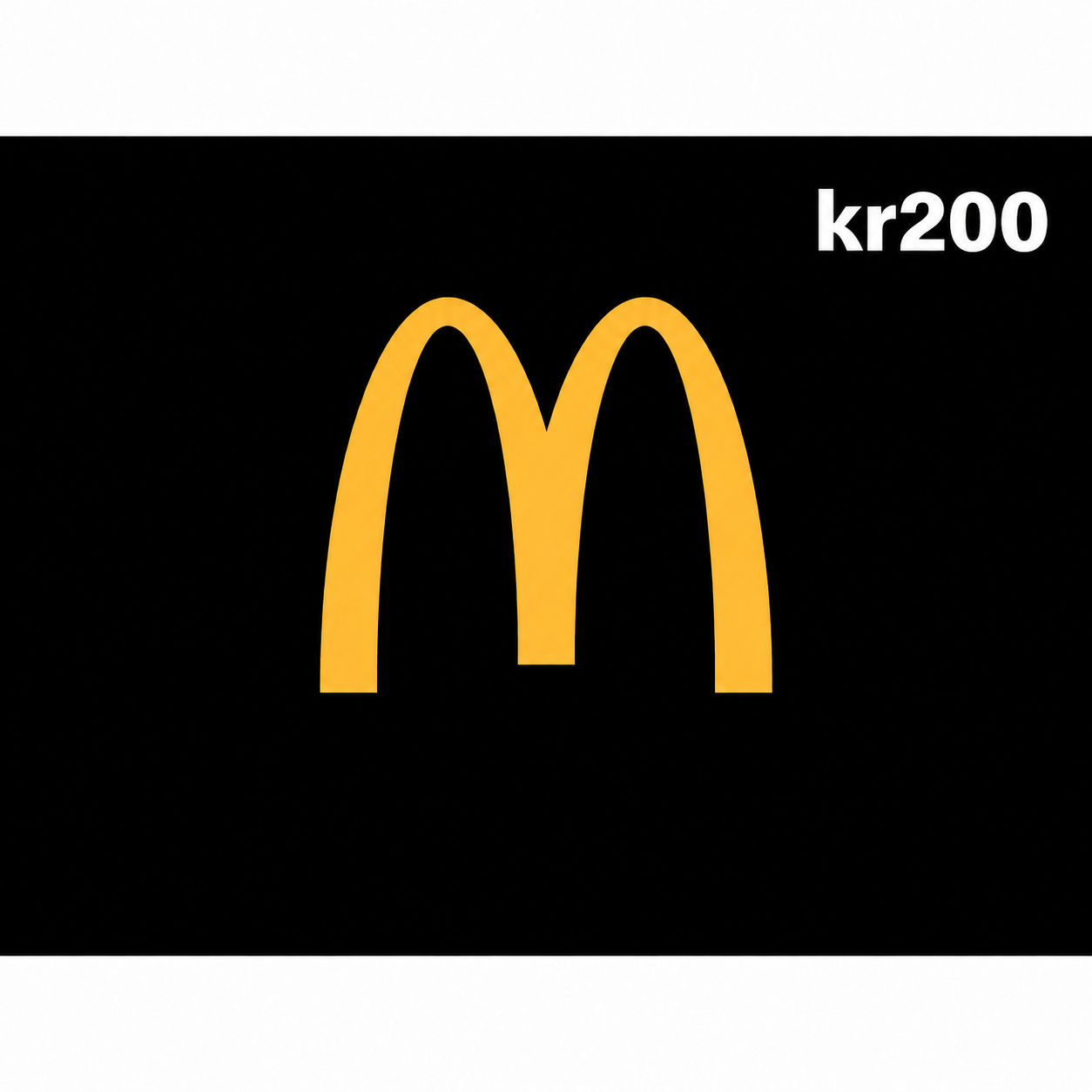 mcdonalds-se-200-sek McDonalds SE 200 SEK Gift Card