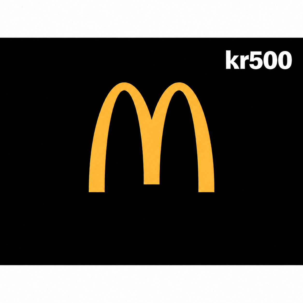 mcdonalds-se-500-sek McDonalds SE 500 SEK Gift Card